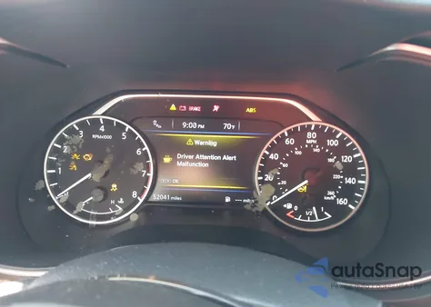 2021 Nissan Maxima Sv Xtronic Cvt from USA, damaged, VIN 1N4AA6CV5MC514531